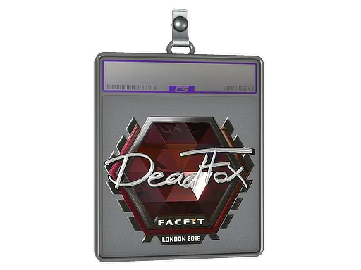 Sticker Slab | DeadFox (Foil) | London 2018