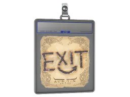 Sticker Slab | exit | Austin 2025