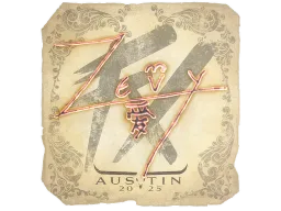 Sticker | zevy | Austin 2025