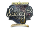 Sticker | Lucky (Gold) | Berlin 2019