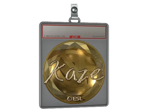 Sticker Slab | Kaze (Gold) | Katowice 2019