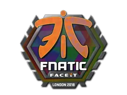 Sticker | Fnatic (Holo) | London 2018