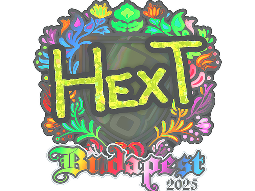 Sticker | HexT (Holo) | Budapest 2025