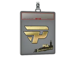 Sticker Slab | paiN Gaming (Gold) | Stockholm 2021
