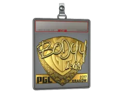 Sticker Slab | bodyy (Gold) | Krakow 2017