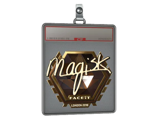 Sticker Slab | Magisk (Gold) | London 2018