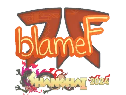 Sticker | blameF | Shanghai 2024