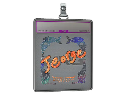 Sticker Slab | jeorge (Holo) | Austin 2025