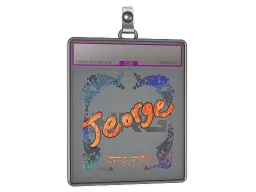 Sticker Slab | jeorge (Holo) | Austin 2025