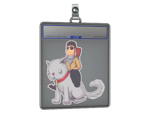 Sticker Slab | T On Cat
