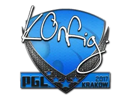 Sticker | k0nfig | Krakow 2017