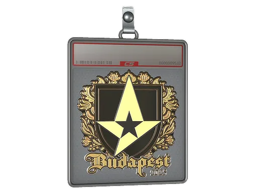 Sticker Slab | Astralis (Gold) | Budapest 2025