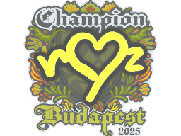 Sticker | ropz (Champion) | Budapest 2025
