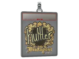 Sticker Slab | huNter- (Gold) | Budapest 2025