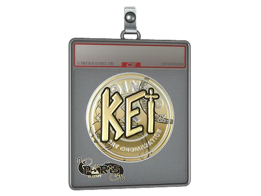 Sticker Slab | KEi (Gold) | Paris 2023