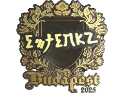 Sticker | ewjerkz (Gold) | Budapest 2025