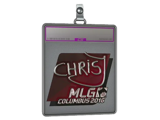 Sticker Slab | chrisJ (Foil) | MLG Columbus 2016