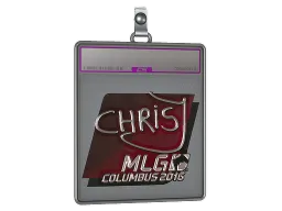 Sticker Slab | chrisJ (Foil) | MLG Columbus 2016