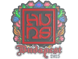 Sticker | The Huns (Embroidered) | Budapest 2025