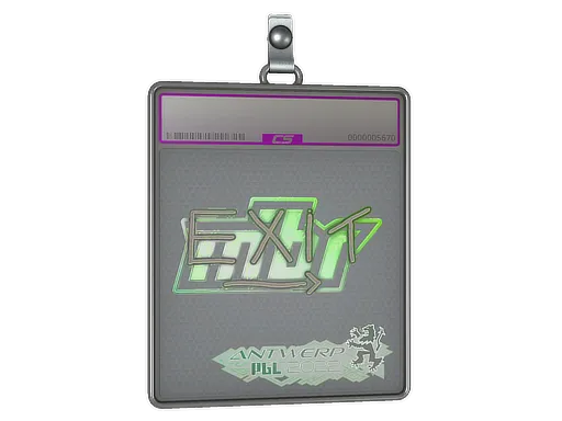 Sticker Slab | exit (Holo) | Antwerp 2022