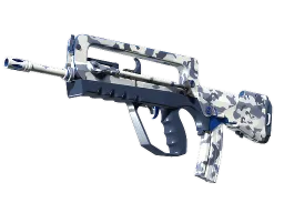 FAMAS | Yeti Camo CS2 skin