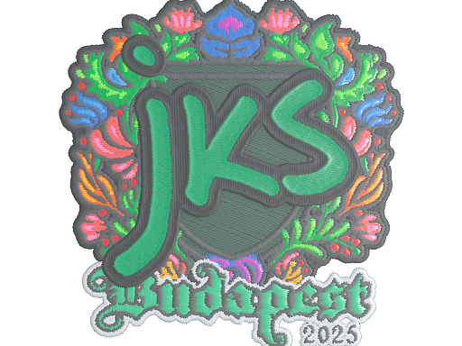 Sticker | jks (Embroidered) | Budapest 2025