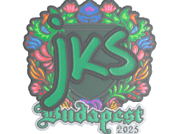 Sticker | jks (Embroidered) | Budapest 2025