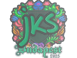 Sticker | jks (Embroidered) | Budapest 2025