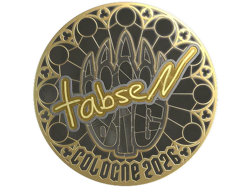 Sticker | tabseN (Gold) | Cologne 2026