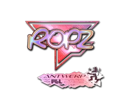 Sticker | ropz (Holo) | Antwerp 2022