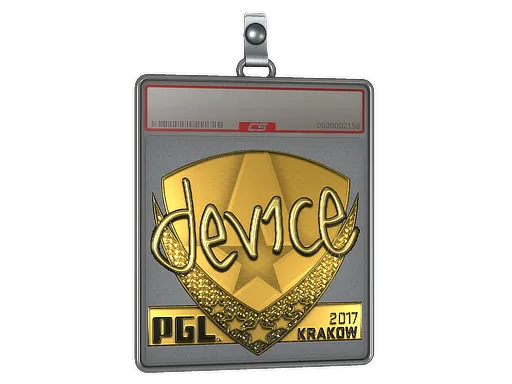 Sticker Slab | device (Gold) | Krakow 2017