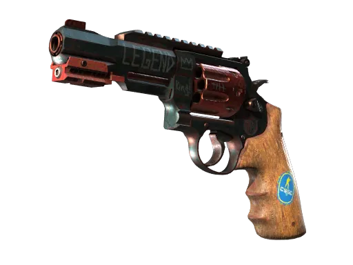 StatTrak™ R8 Revolver | Junk Yard (Well-Worn)