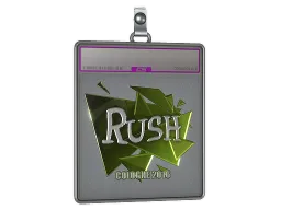 Sticker Slab | RUSH (Foil) | Cologne 2016