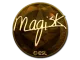 Sticker | Magisk (Gold) | Katowice 2019 CS2 skin