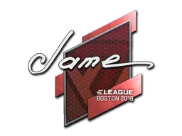 Sticker | Jame | Boston 2018