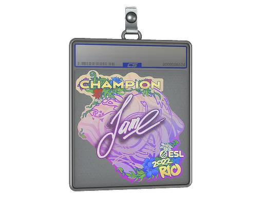 Sticker Slab | Jame (Champion) | Rio 2022