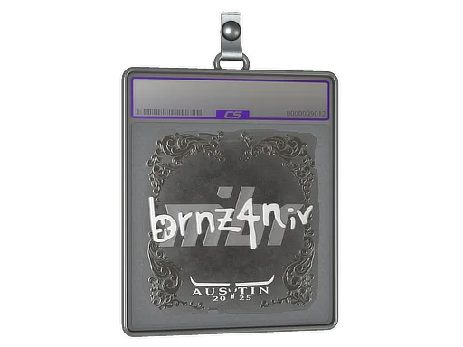 Sticker Slab | brnz4n (Foil) | Austin 2025