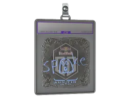 Sticker Slab | spooke (Foil) | Austin 2025