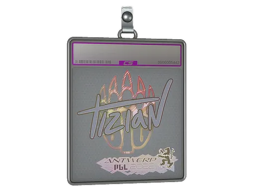 Sticker Slab | tiziaN (Holo) | Antwerp 2022