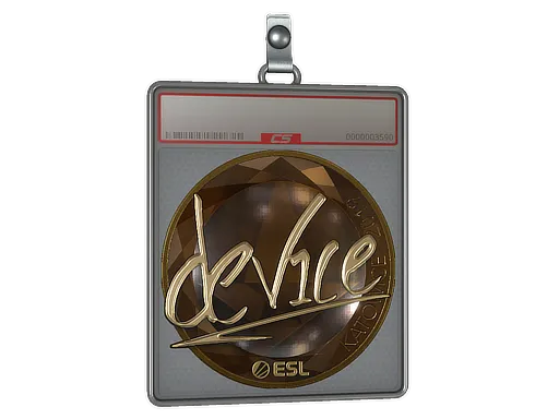 Sticker Slab | device (Gold) | Katowice 2019