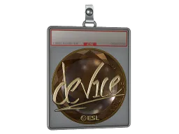 Sticker Slab | device (Gold) | Katowice 2019