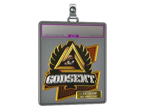 Sticker Slab | GODSENT (Foil) | Atlanta 2017