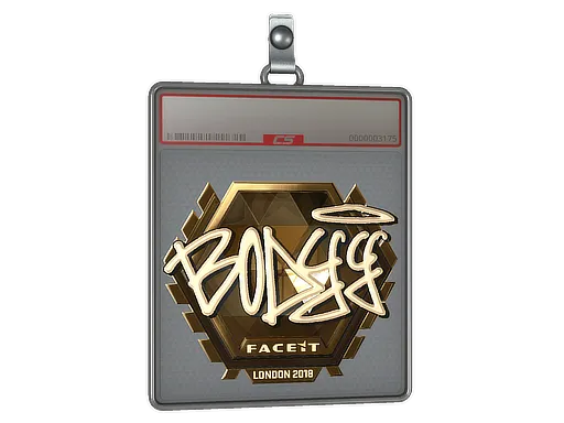 Sticker Slab | bodyy (Gold) | London 2018