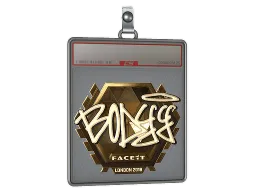 Sticker Slab | bodyy (Gold) | London 2018