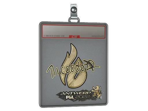 Sticker Slab | nicoodoz (Gold) | Antwerp 2022