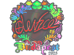 Sticker | device (Holo) | Budapest 2025