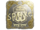 Sticker | spooke (Gold) | Austin 2025