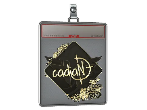 Sticker Slab | cadiaN (Gold) | Rio 2022