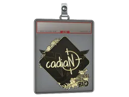 Sticker Slab | cadiaN (Gold) | Rio 2022