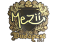 Sticker | mezii (Gold) | Budapest 2025